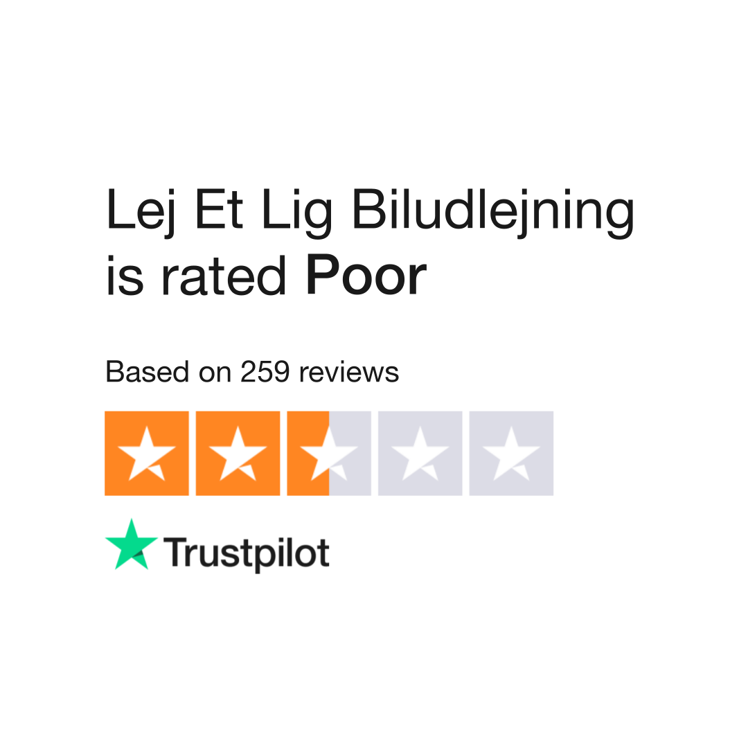 Lej Et Lig Biludlejning Reviews Customer Service Reviews of www.lejetlig.dk