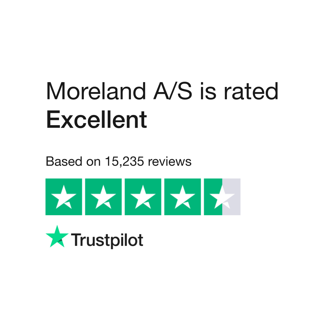 Arabiske Sarabo kold Tap Moreland A/S Reviews | Read Customer Service Reviews of www.moreland.dk | 3  of 11