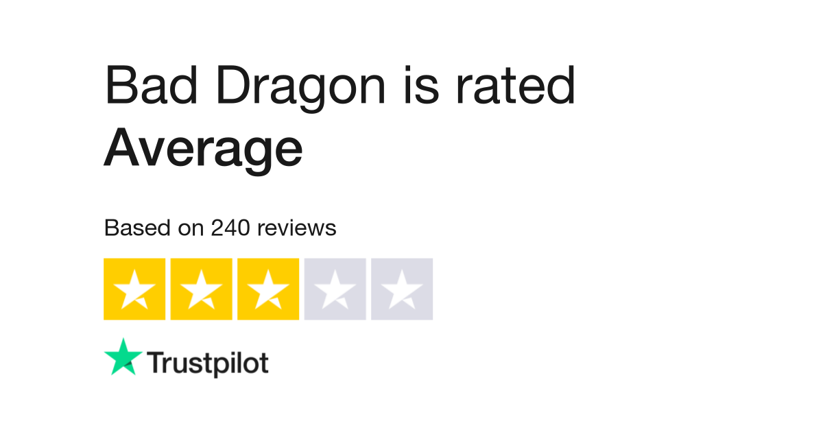 Bad dragon packaging