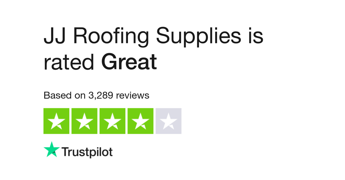 Jj Roofing Supplies Reviews Read Customer Service Reviews Of Www Jjroofingsupplies Co Uk