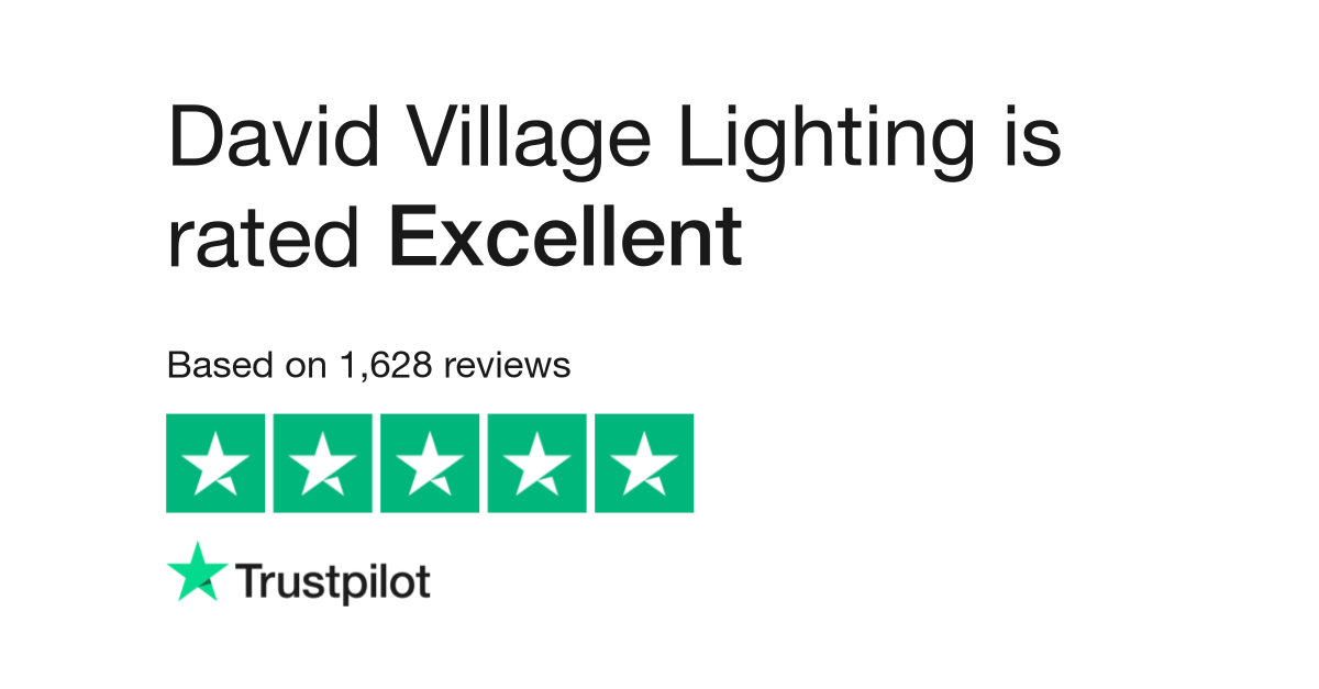 David Village Lighting Read Customer Service Reviews of www.davidvillagelighting.co.uk