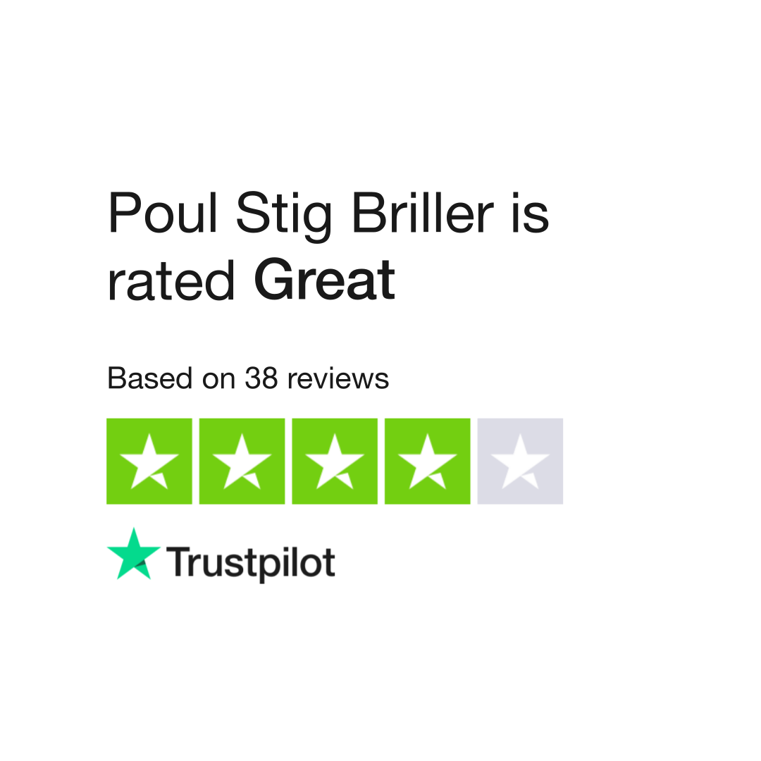 Klappe Rustik omhyggelig Poul Stig Briller Reviews | Read Customer Service Reviews of poulstig.dk