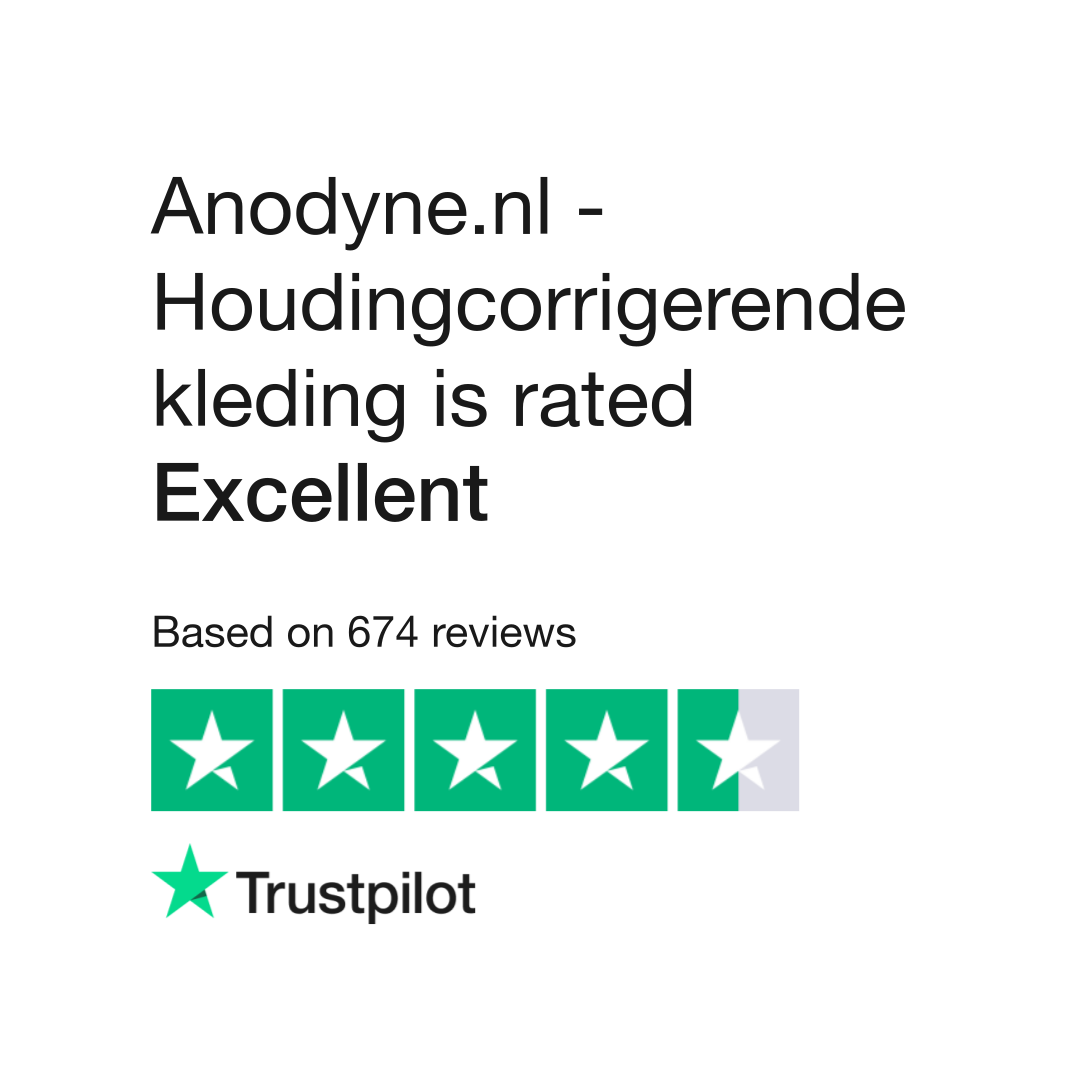 been Stereotype Wauw Anodyne.nl - Houdingcorrigerende kleding Reviews | Read Customer Service  Reviews of anodyne.nl