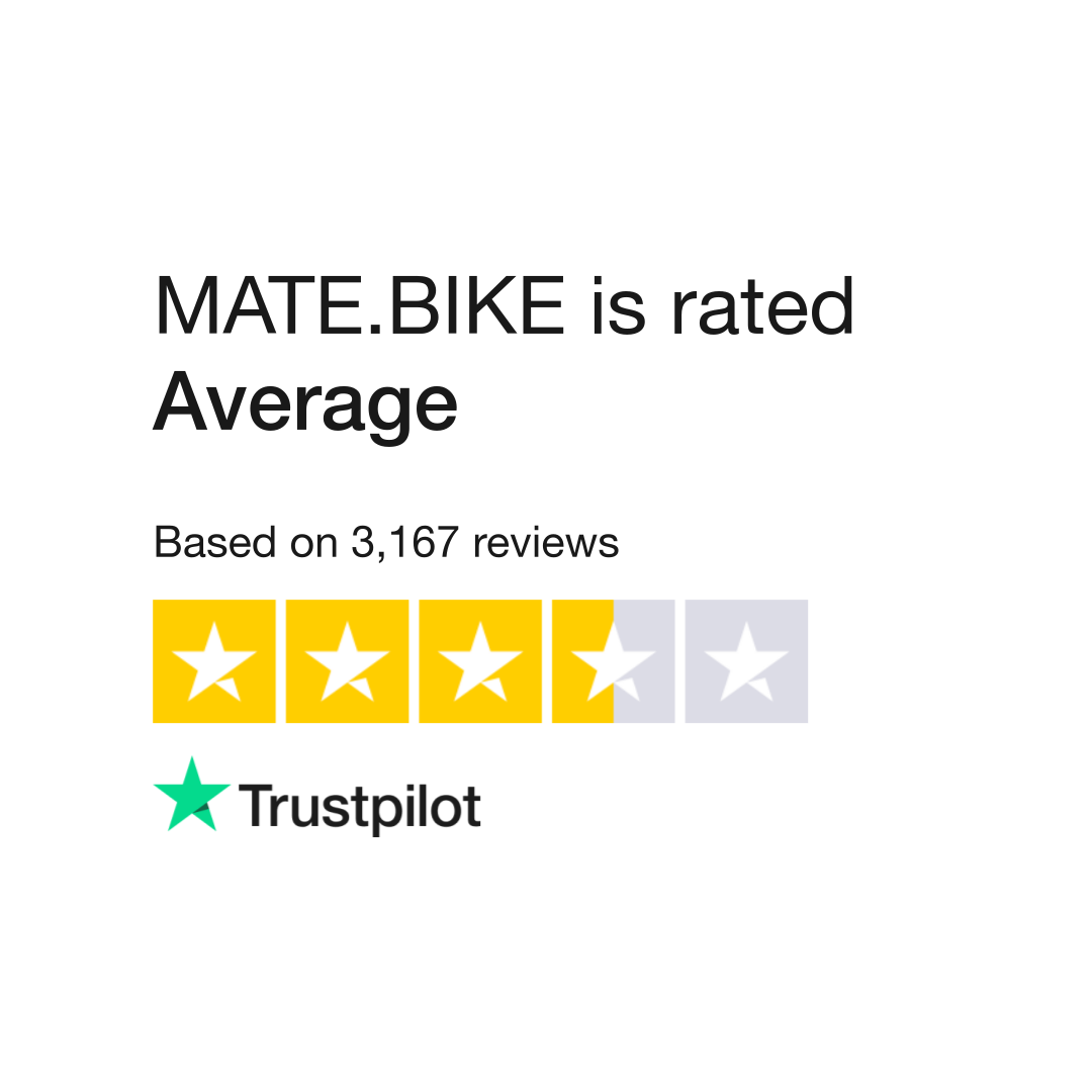 Surichinmoi Pakistaans Voorbereiding MATE.BIKE Reviews | Read Customer Service Reviews of www.mate.bike