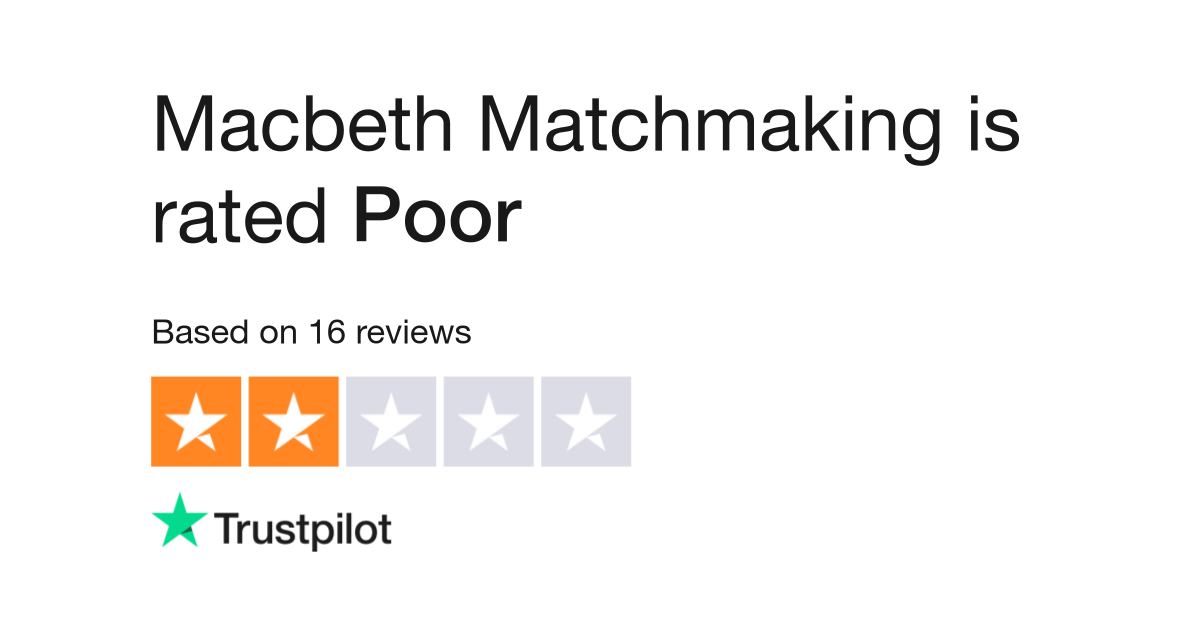 Macbeth matchmaking prices