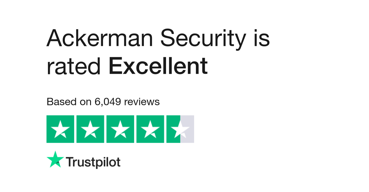 Ackerman Security Reviews | Read Customer Service Reviews of ...