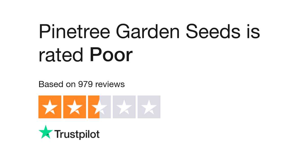 Pinetree Garden Seeds Reviews Read Customer Service Reviews Of