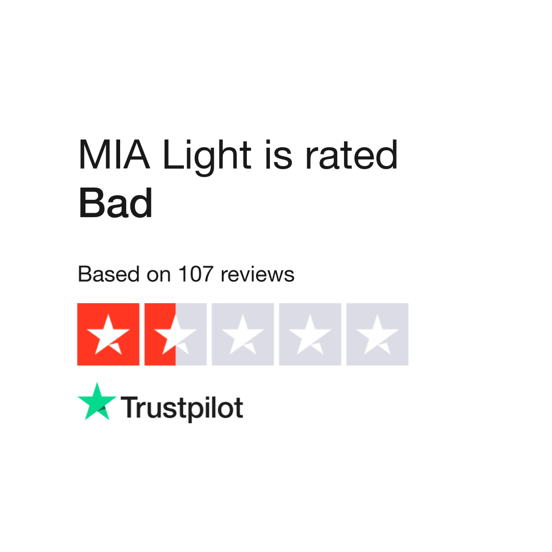 MIA Light Reviews | Read Reviews of mialight.com