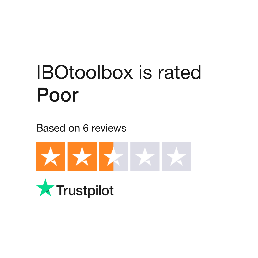 Read Customer Service Reviews of www.ibotoolbox.com