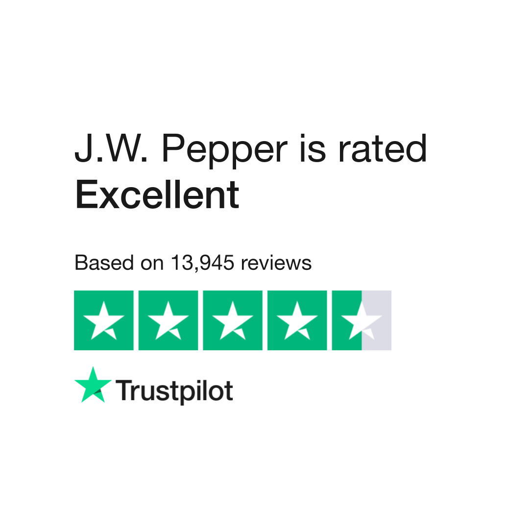 J.W. Pepper Reviews  Read Customer Service Reviews of www.jwpepper.com