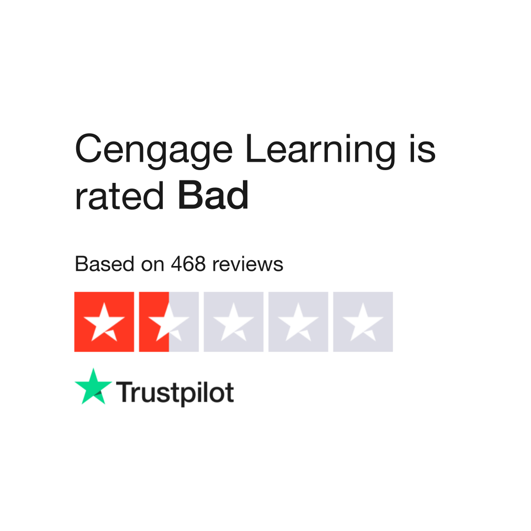 Cengage Learning Reviews | Read Customer Service Reviews of www.cengage.com