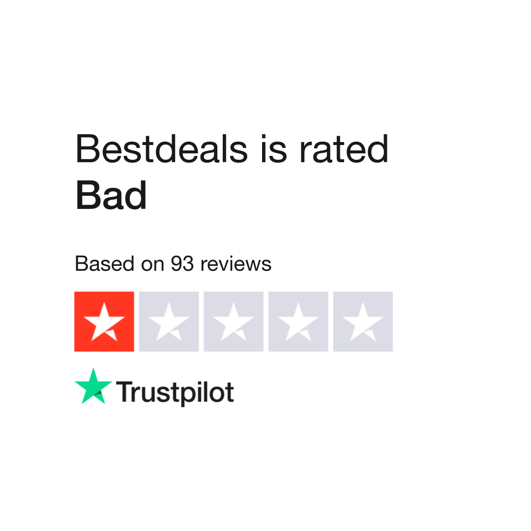 Read Customer Service Reviews of bestdeals.today