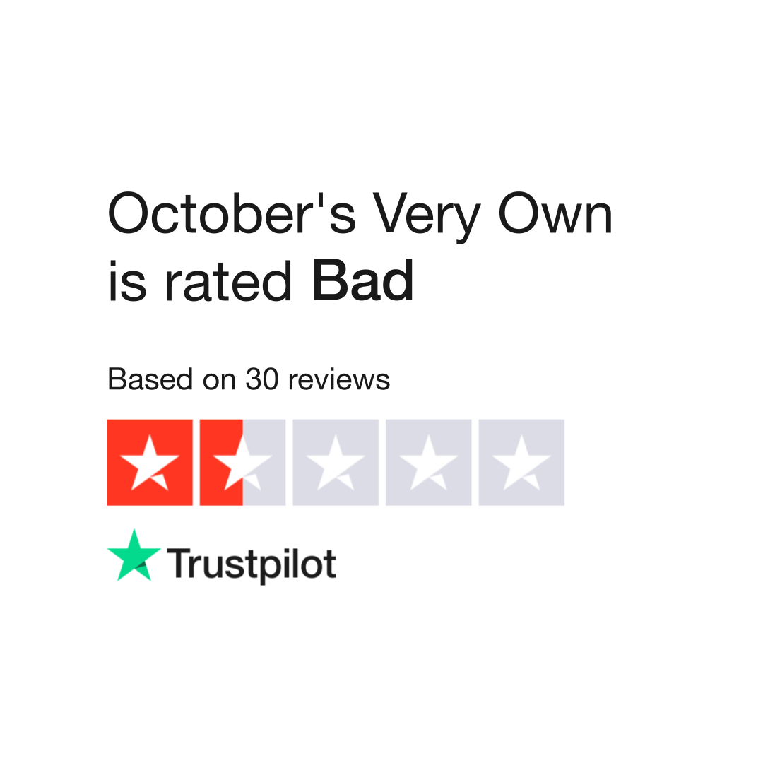 October's Very Own Reviews | Read Customer Service Reviews of