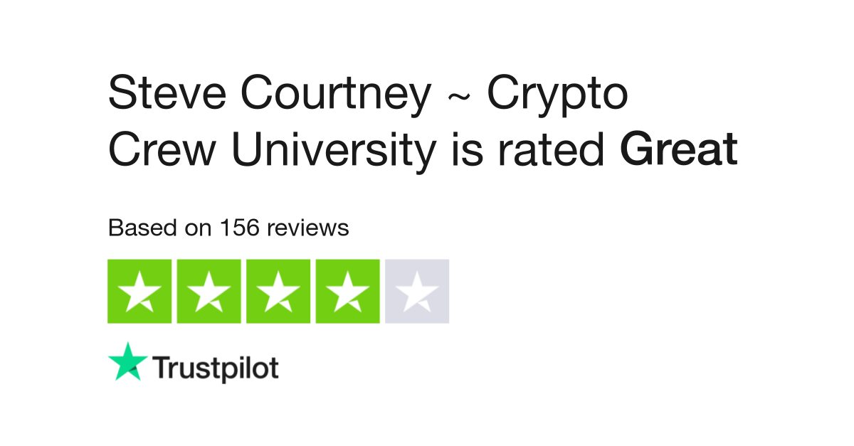 Steve Courtney ~ Crypto Crew University Reviews | Read Customer Service Reviews of cryptocrewuniversity.com