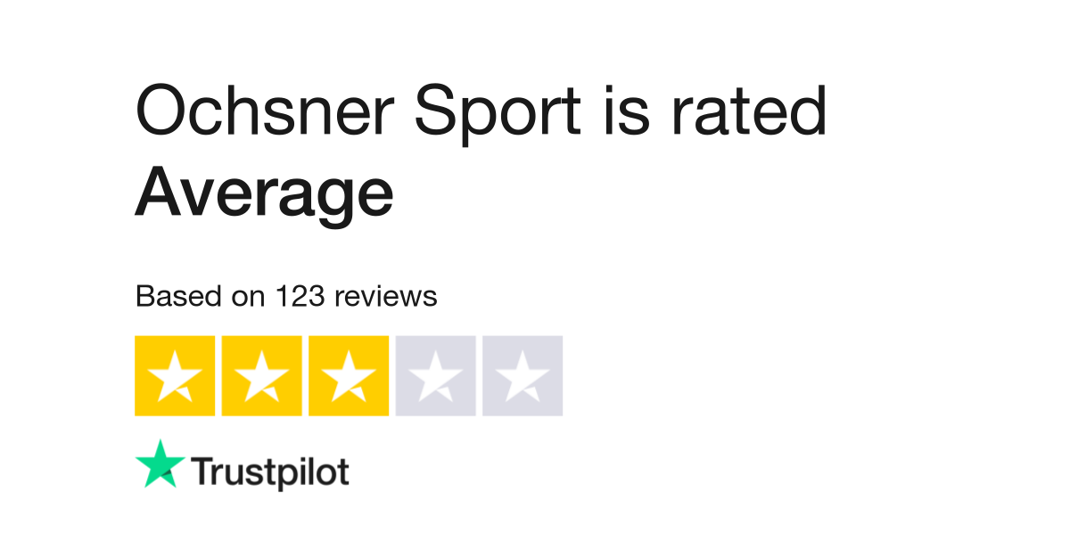 ochsner sport reviews read customer service reviews of ochsnersport ch