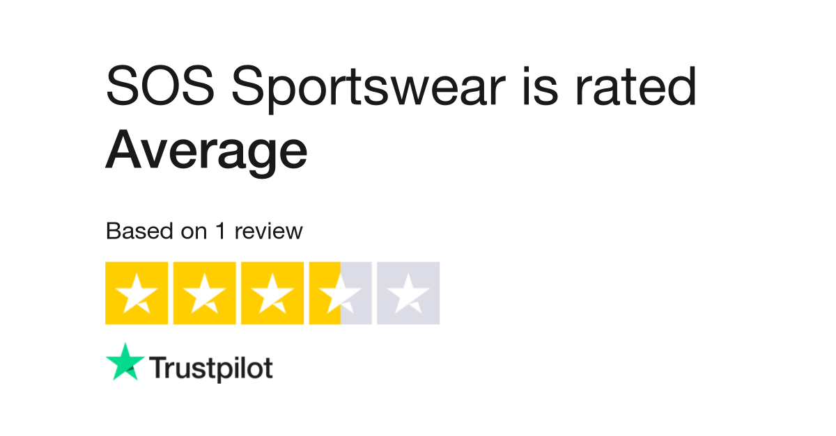 SOS Sportswear Reviews  Read Customer Service Reviews of  www.sosblacksnow.com