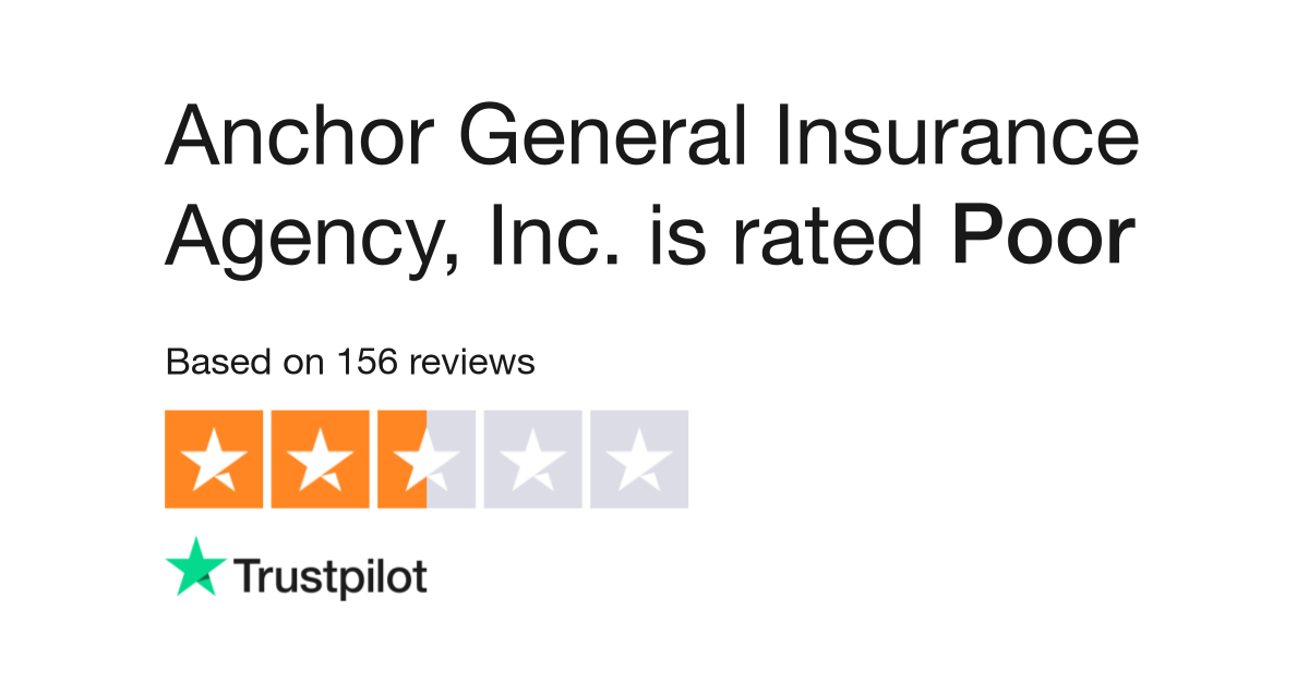 Anchor General Insurance Agency, Inc. Reviews | Read Customer ...