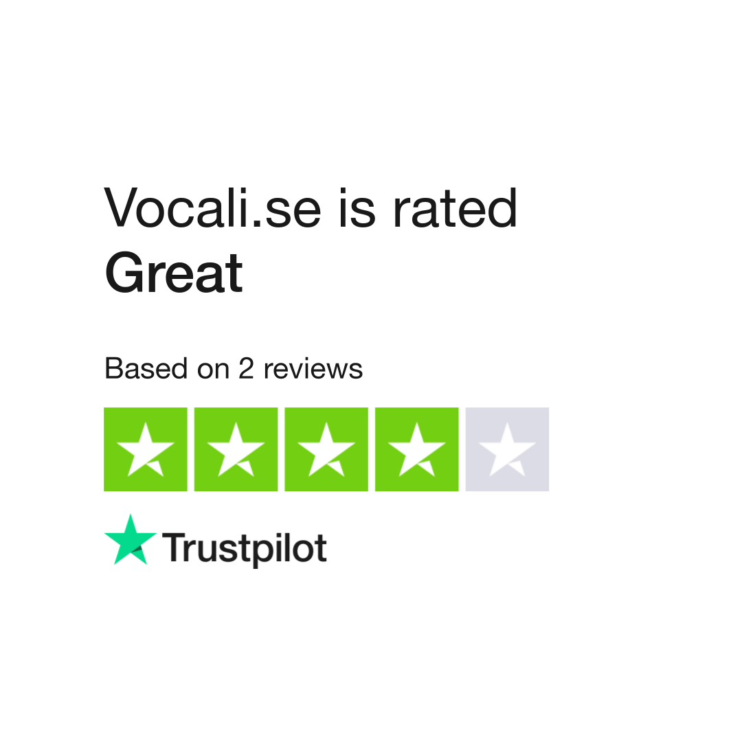 Vocali.se Reviews | Read Customer Service Reviews of vocali.se