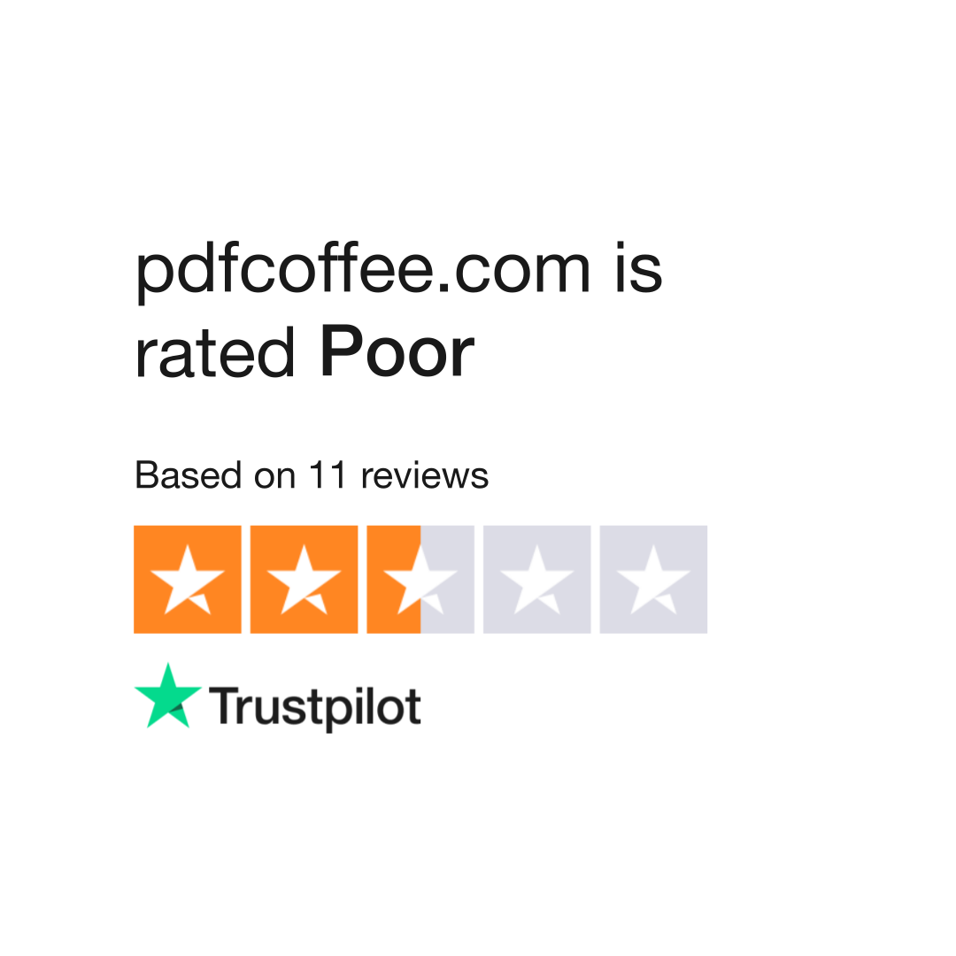 Is pdfcoffee.com Safe? pdfcoffee Reviews & Safety Check