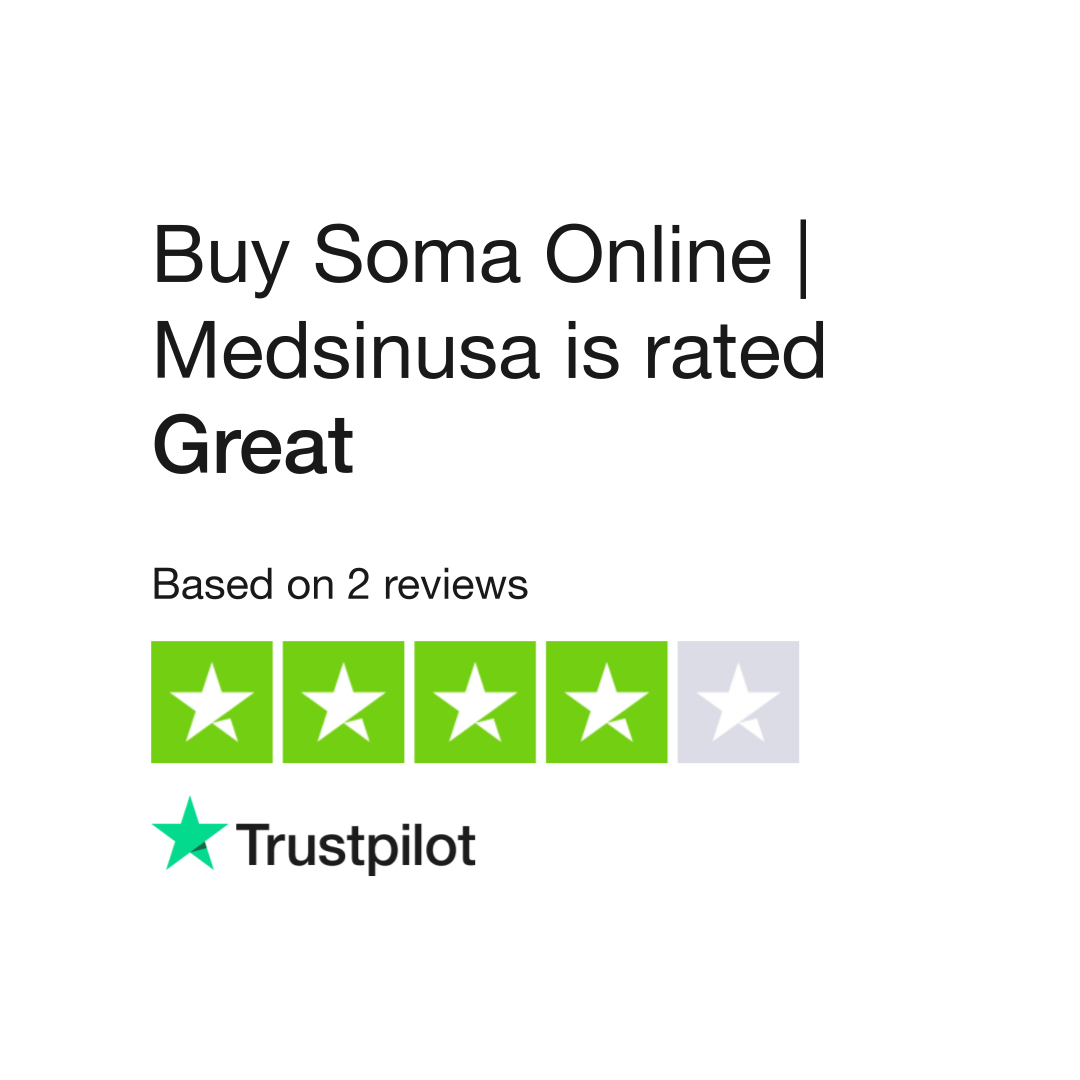 Buy Soma Online, Medsinusa Reviews