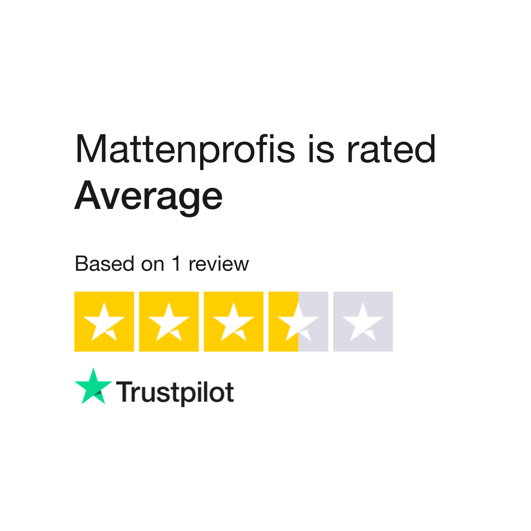 Mattenprofis Reviews  Read Customer Service Reviews of mattenprofis.de
