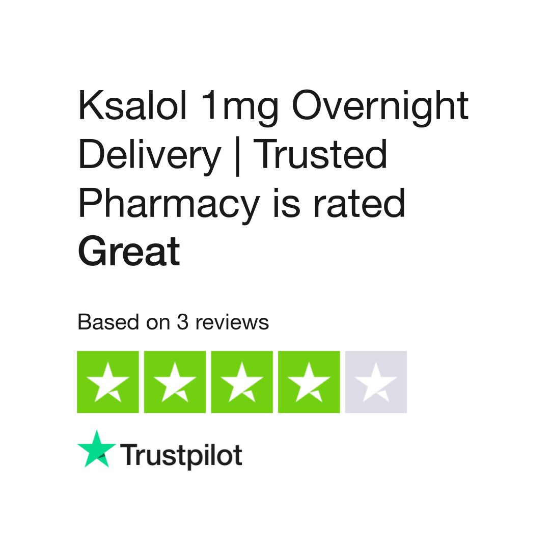 Ksalol 1mg Overnight Delivery | Trusted Pharmacy Reviews | Be the first to review ksalol1mgovernight.blogspot.com