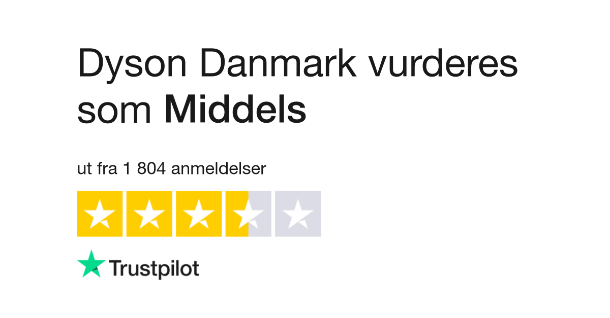 Anmeldelser Dyson Danmark | Les av dyson.dk
