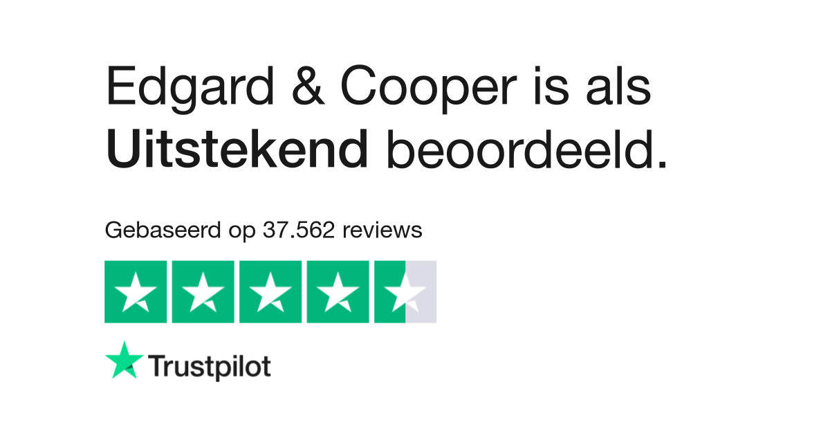 Edgard & Cooper Reviews | Bekijk Consumentenreviews Over Edgardcooper.Com