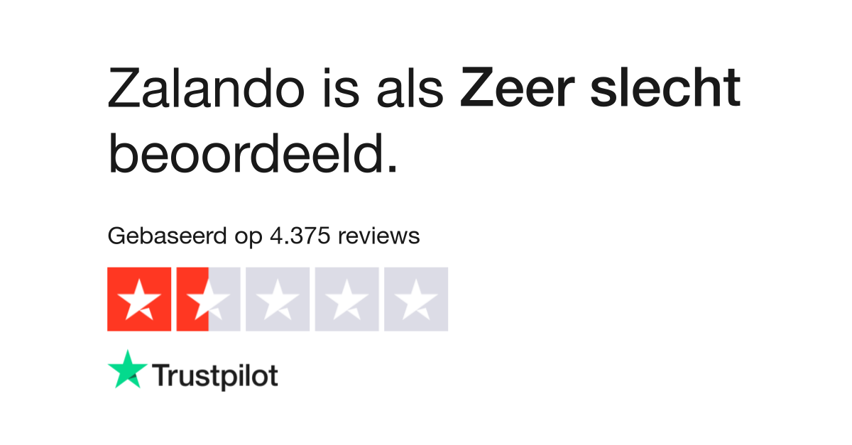 Boomgaard Emuleren samenwerken Zalando reviews | Bekijk consumentenreviews over www.zalando.nl