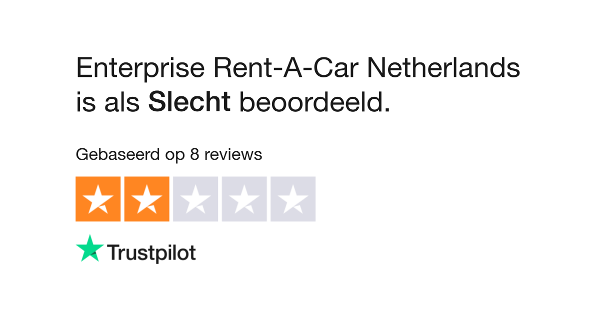 Enterprise Rent-A-Car Netherlands reviews | Bekijk consumentenreviews over www.enterprise.nl