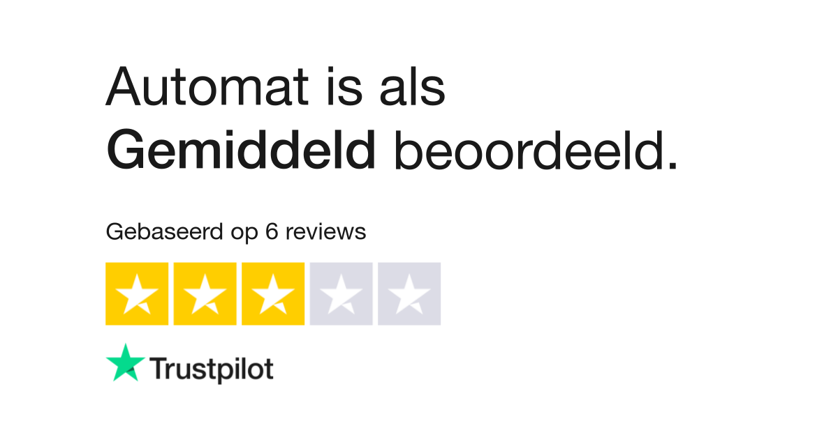 oppervlakte Rook creëren Automat reviews | Bekijk consumentenreviews over automat.nl