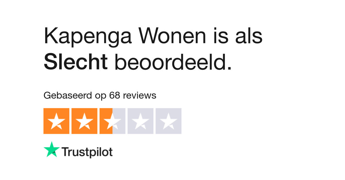 Aarzelen ei Riskeren Kapenga Wonen reviews | Bekijk consumentenreviews over kapenga.nl