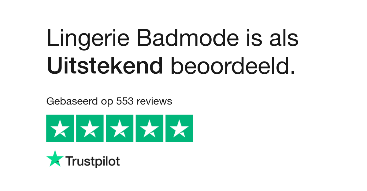 grijs doos Astrolabium Lingerie Badmode reviews | Bekijk consumentenreviews over lingerie-badmode .nl