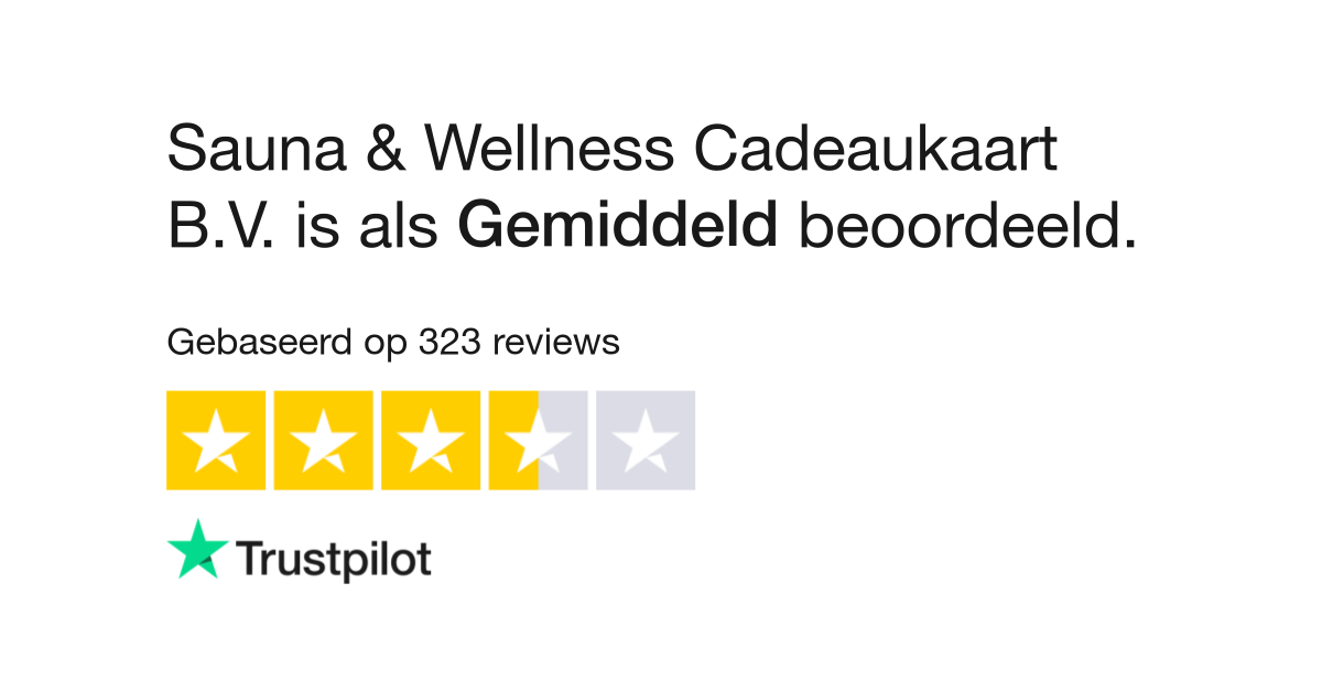 registreren Samengesteld Fahrenheit Sauna & Wellness Cadeaukaart B.V. reviews | Bekijk consumentenreviews over  www.saunawellnesscadeaukaart.nl