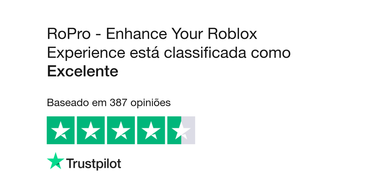 Opiniões sobre RoPro - Enhance Your Roblox Experience