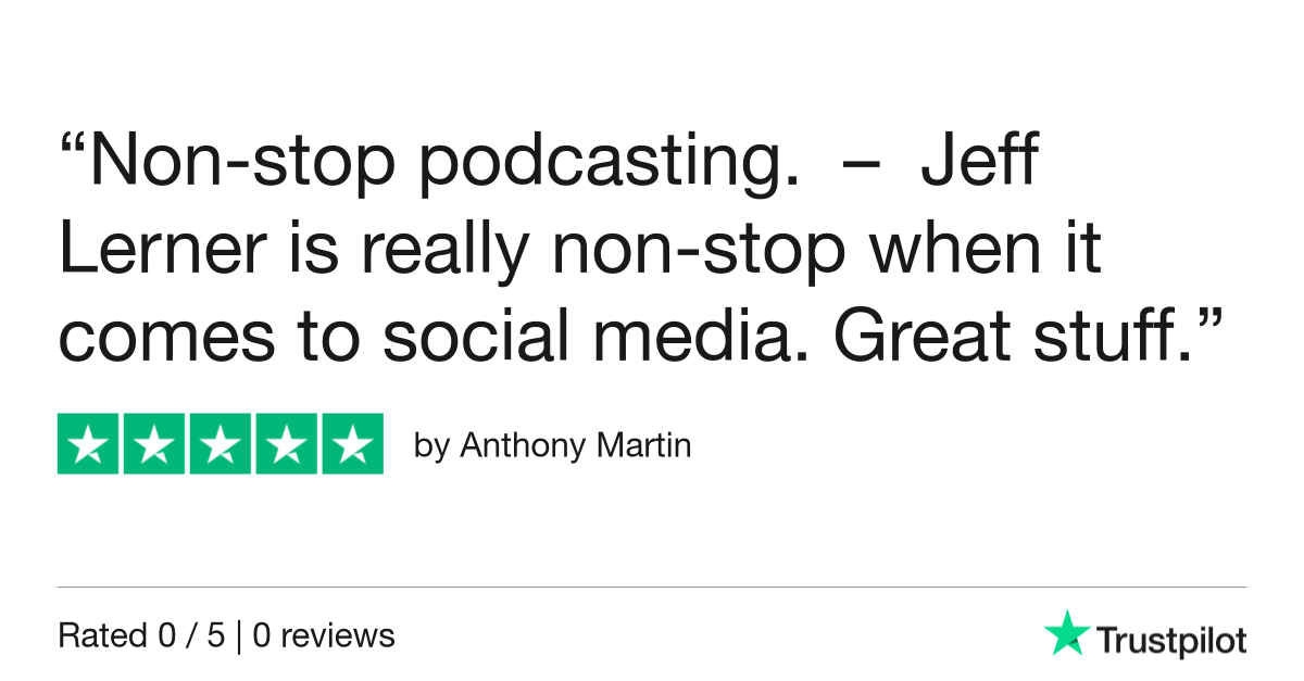 Anthony Martin gave Jefflernervideos 5 stars. Check out the full review...